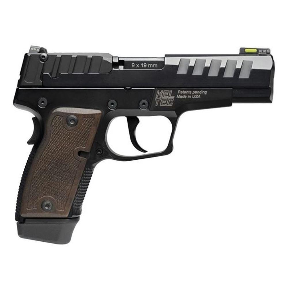 Kel-Tec P15 9mm 4" Barrel Black Walnut Grips 15+1 Pistol