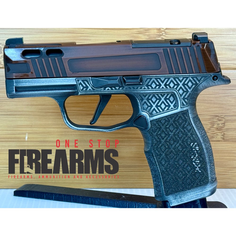 Sig Sauer P365X Debacle 9mm Custom Engraved Pistol
