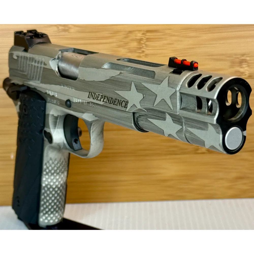 Kimber Independence 1911 .45 ACP 5" 8+1 Flag Cerakote G-10 Grip