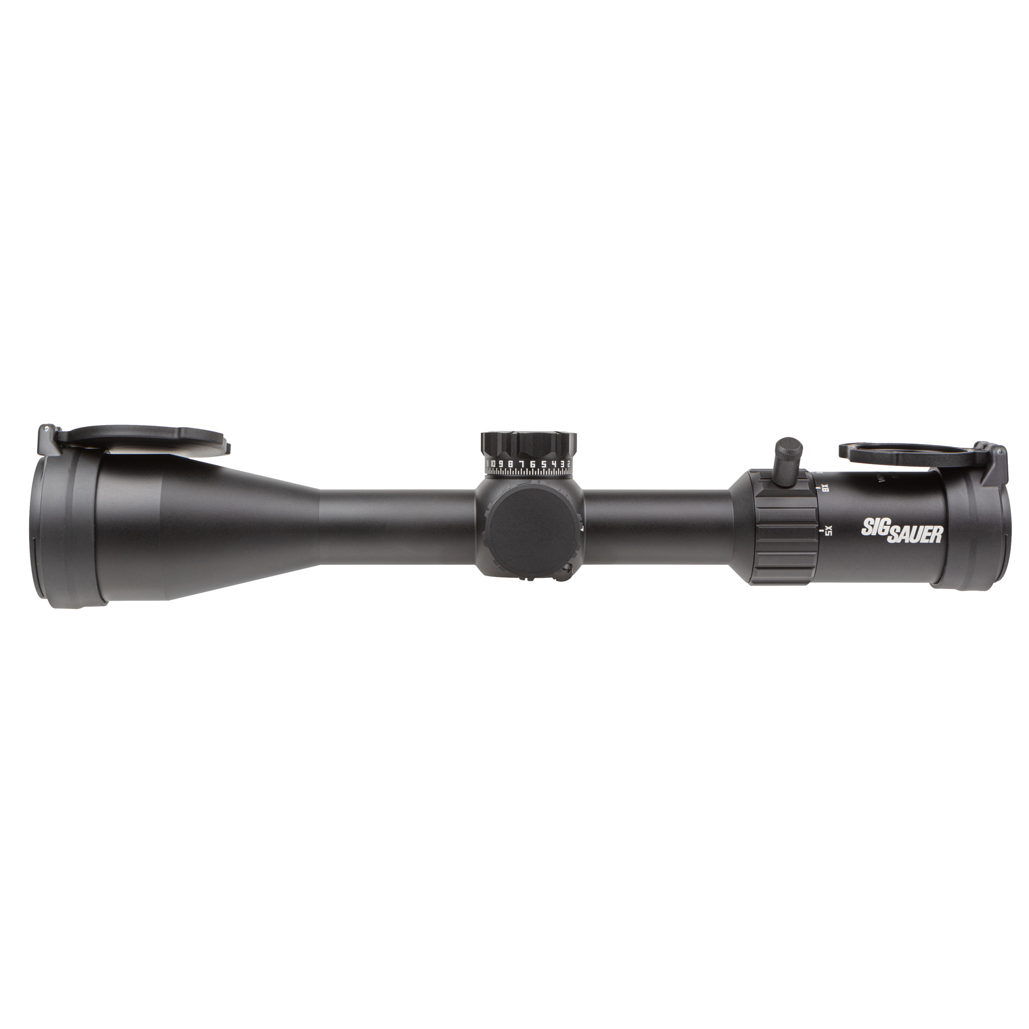 Sig Sauer Whiskey4 5-20x50mm Rifle Scope, FFP, MOA Milling Hunter 2.0 Reticle