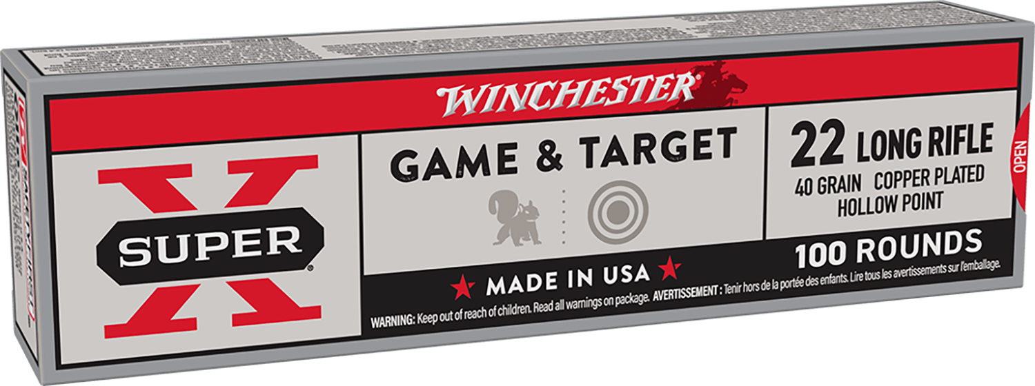 Winchester Super-X .22 LR 40gr Power Point 100rd