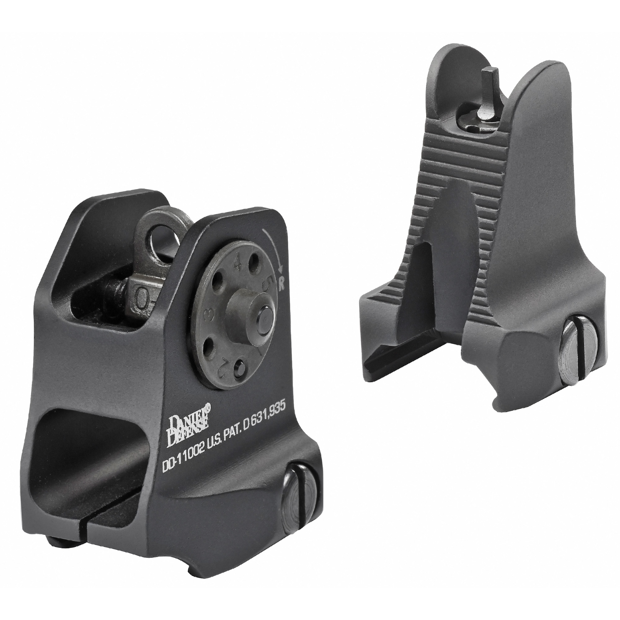 Daniel Defense AR-15 Iron Sight Set Fixed Front & Rear