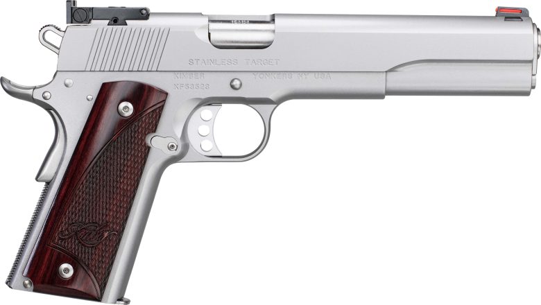 Kimber Target Long Slide 45ACP 6" Stainless Match Barrel 7+1 1911 Pistol