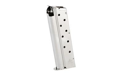 Mec-Gar 1911 9mm 9-Round Nickel Magazine – Govt Size, Carbon Steel