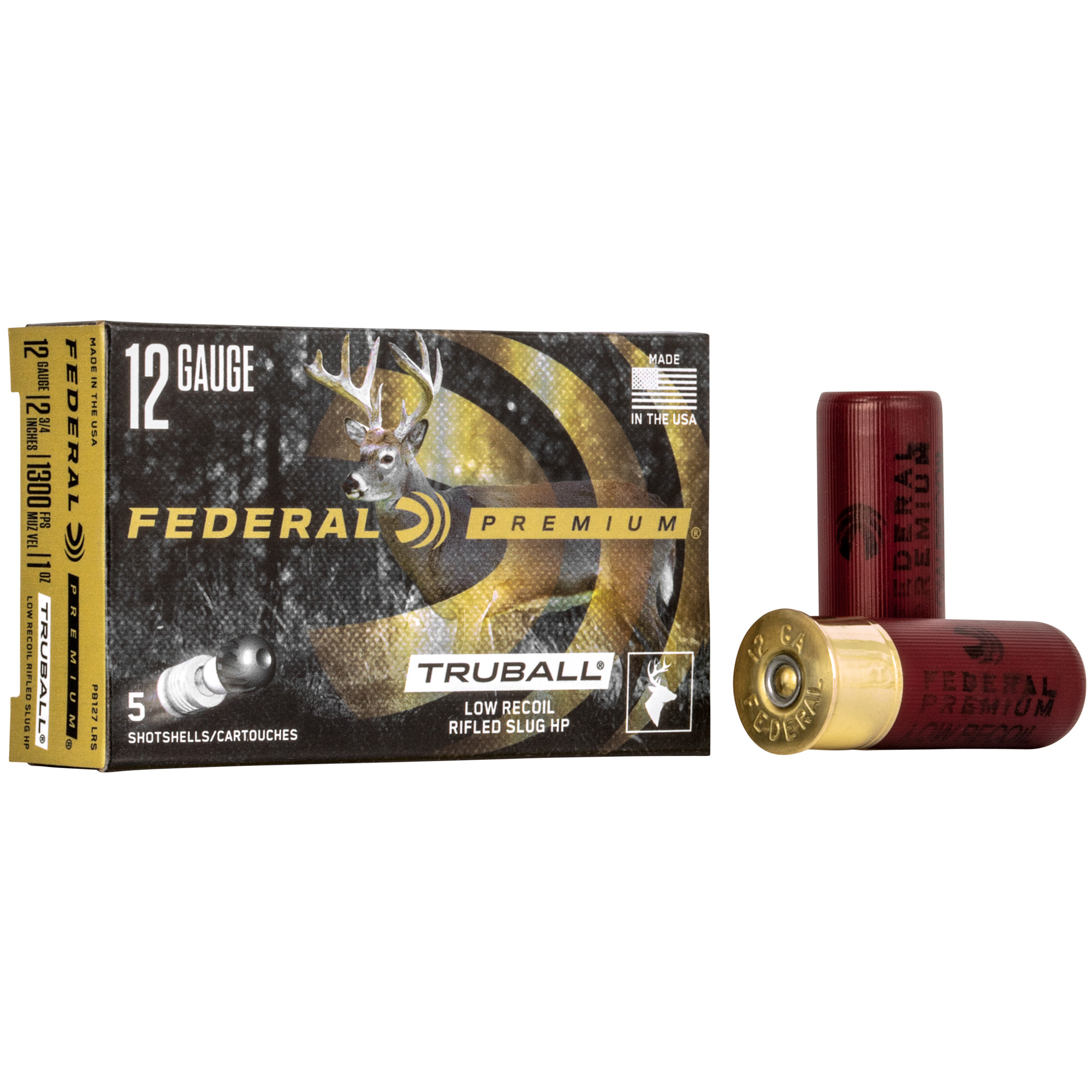 Federal Premium Vital-Shok TruBall 12 Gauge 2.75" 1oz Rifled Slug