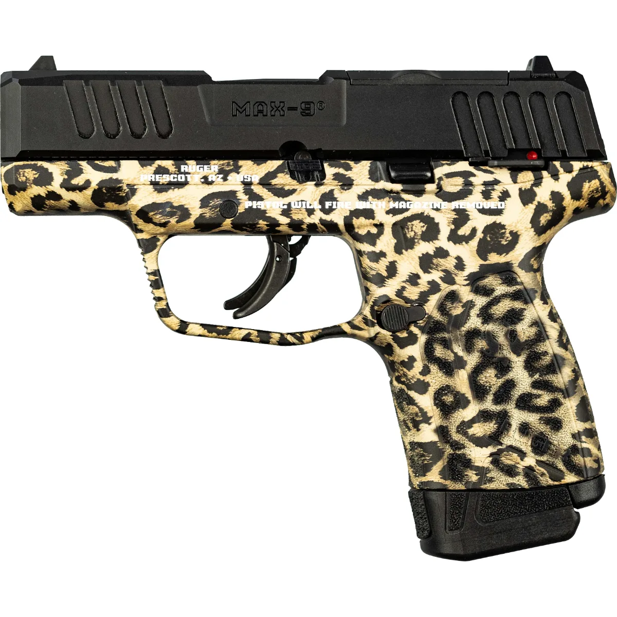 Ruger MAX-9 Leopard 9mm Optic Ready 12+1 Pistol