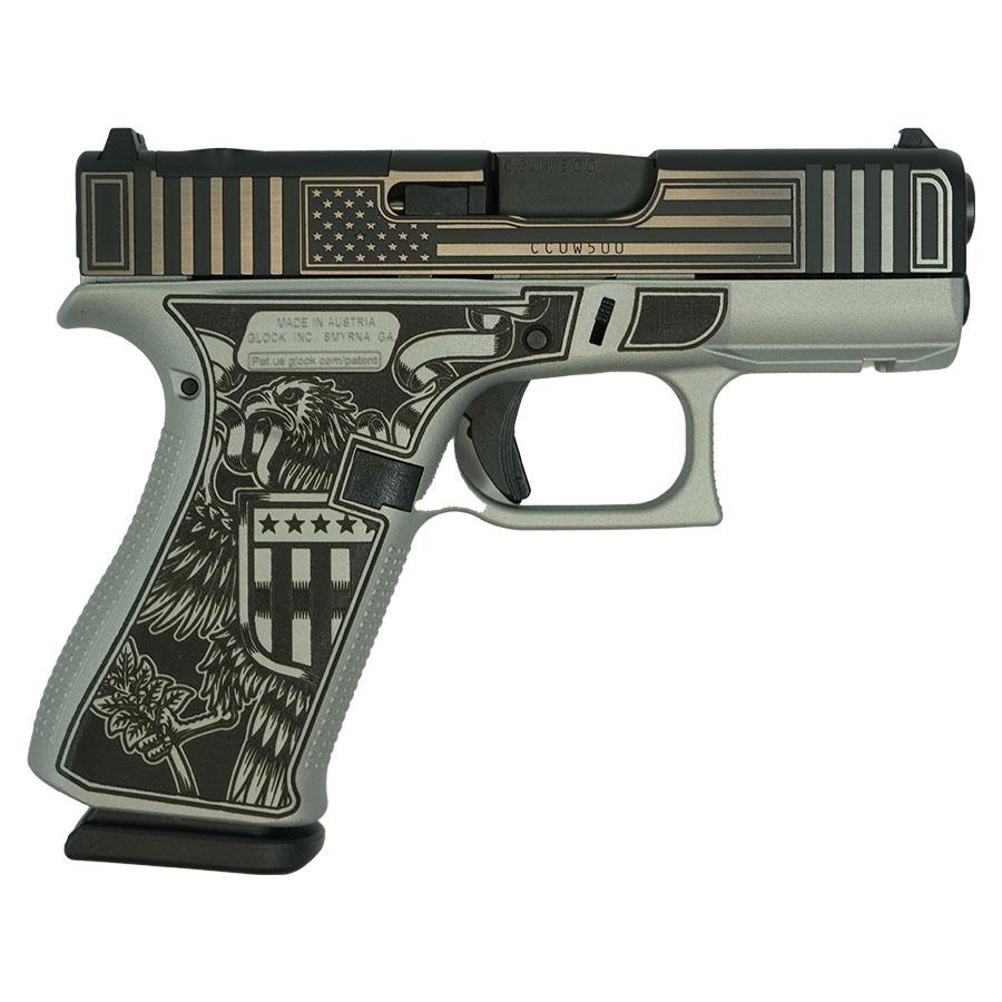 Glock 43X MOS Trump "Take America Back" 9mm 10rd Handgun