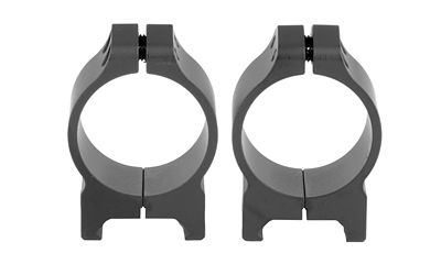 Warne Maxima 213M 30mm Low Scope Rings, Matte Steel, Picatinny/Weaver