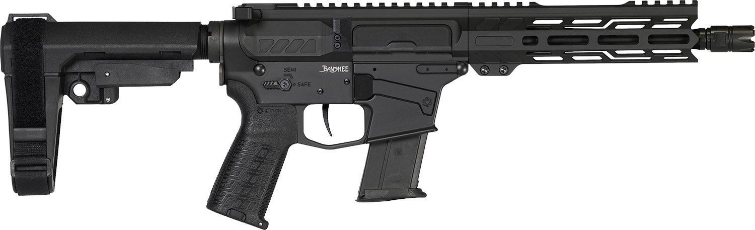 CMMG Banshee MK57 5.7x28 8" 20rd Black Pistol