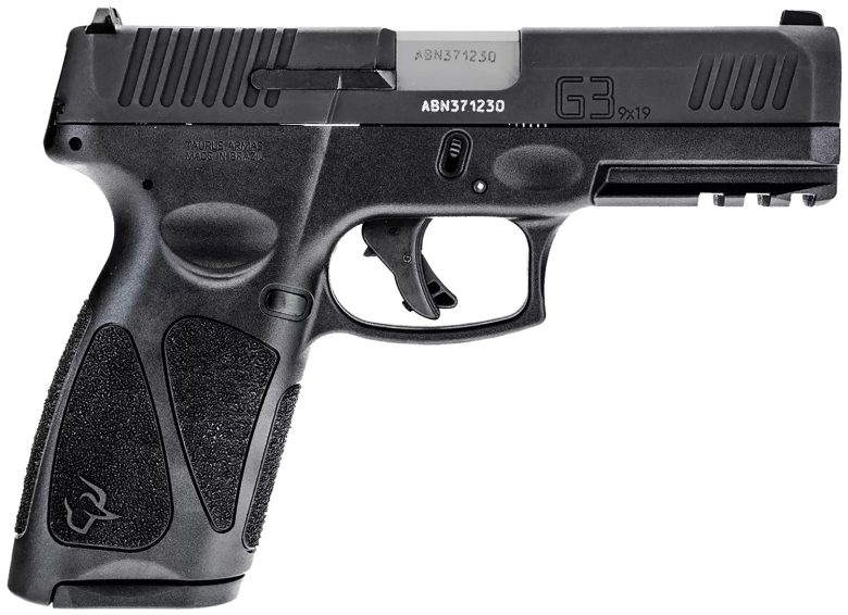 Taurus G3B Black 9mm 15-17rd Pistol