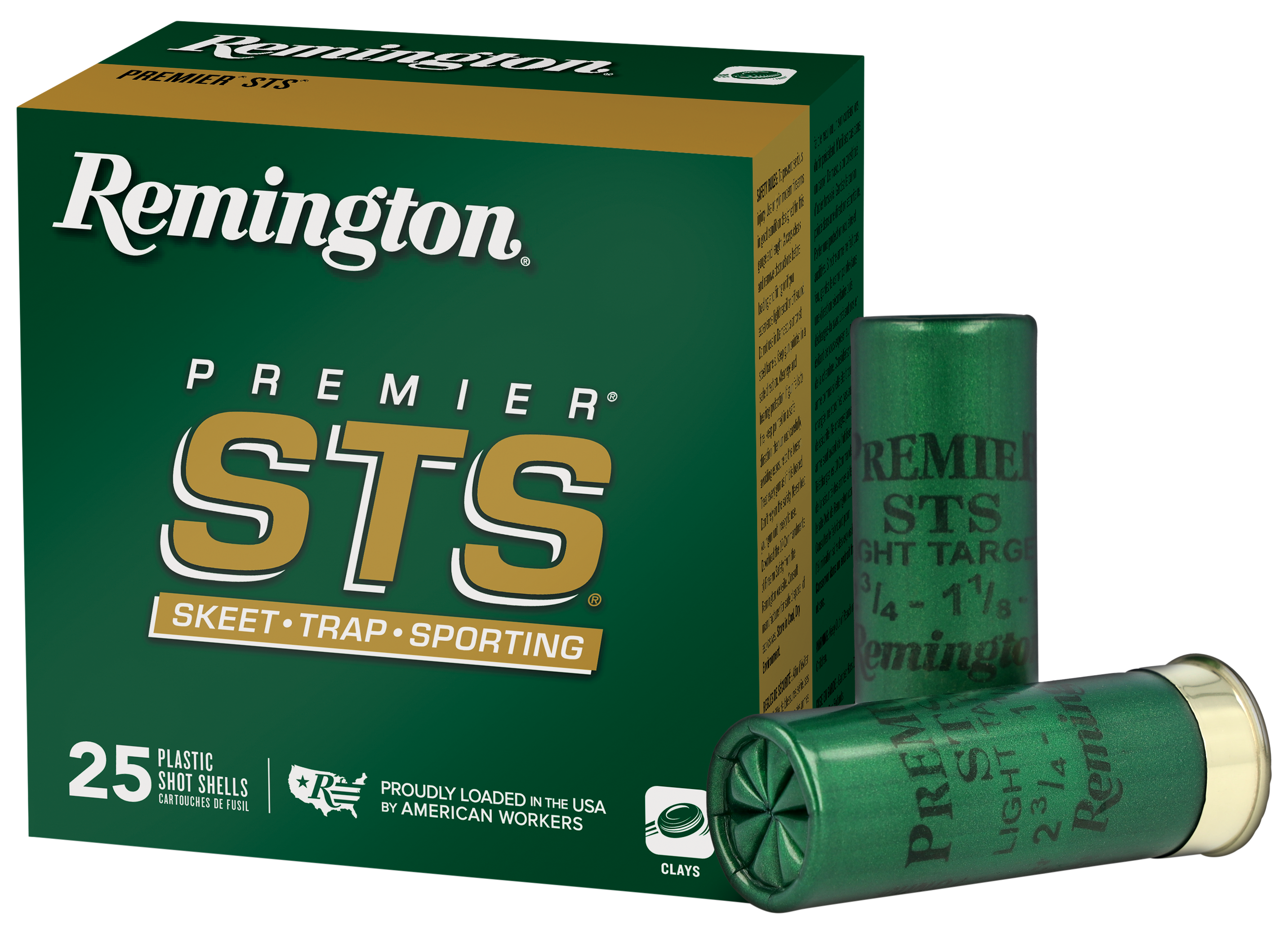 Remington Premier STS Target Load 12 Gauge 2.75" 8 Shot 1-1/8 oz - image 3 of 4