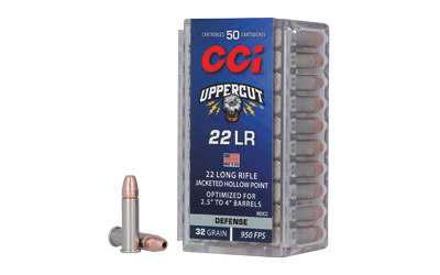 CCI Uppercut .22 LR 32gr Plated HP 100rd