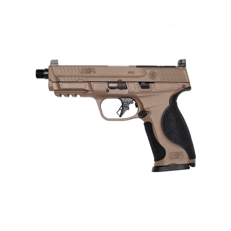 SMITH & WESSON M&P M2.0 FDE 9mm 4.63in Threaded Barrel 17+1