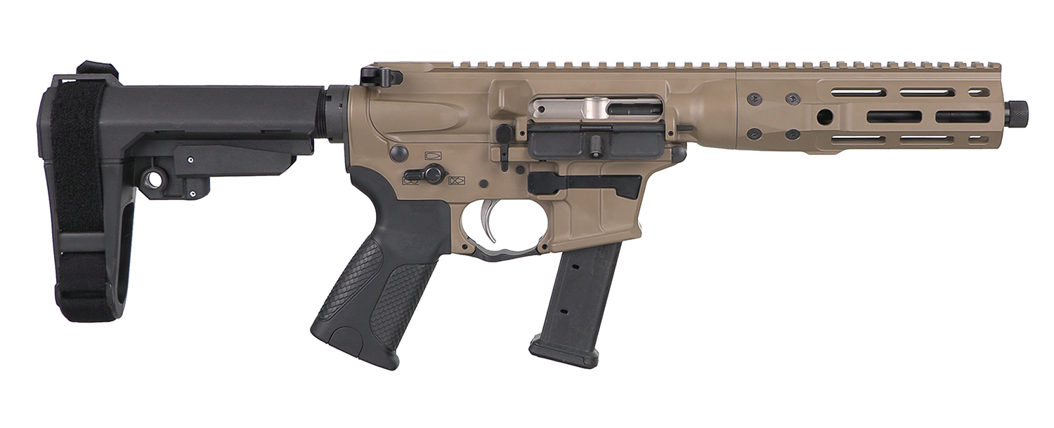 LWRC IC-9 9mm 8.5" 33+1 Black SBA3 Brace