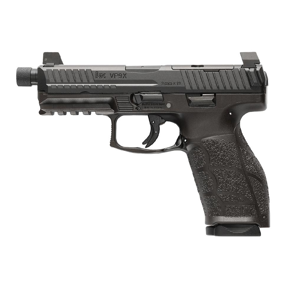 H&K VP9A1 X Tactical OR 9mm Pistol – 4.7" Threaded Barrel, Optic Ready