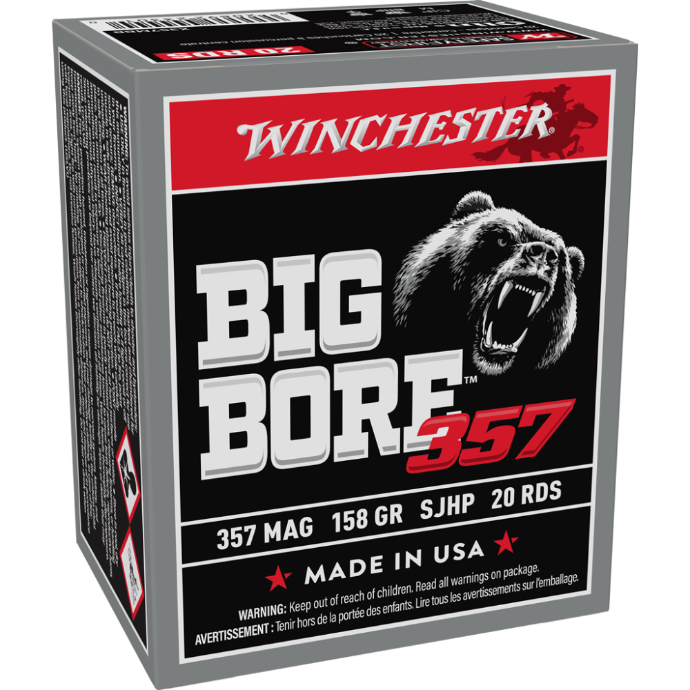 Winchester Big Bore 357 Magnum 158 Grain Jacketed Soft Point Ammunition - image 5 of 5