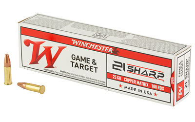 Winchester Super-X .21 Sharp 25gr Ammo 100rd
