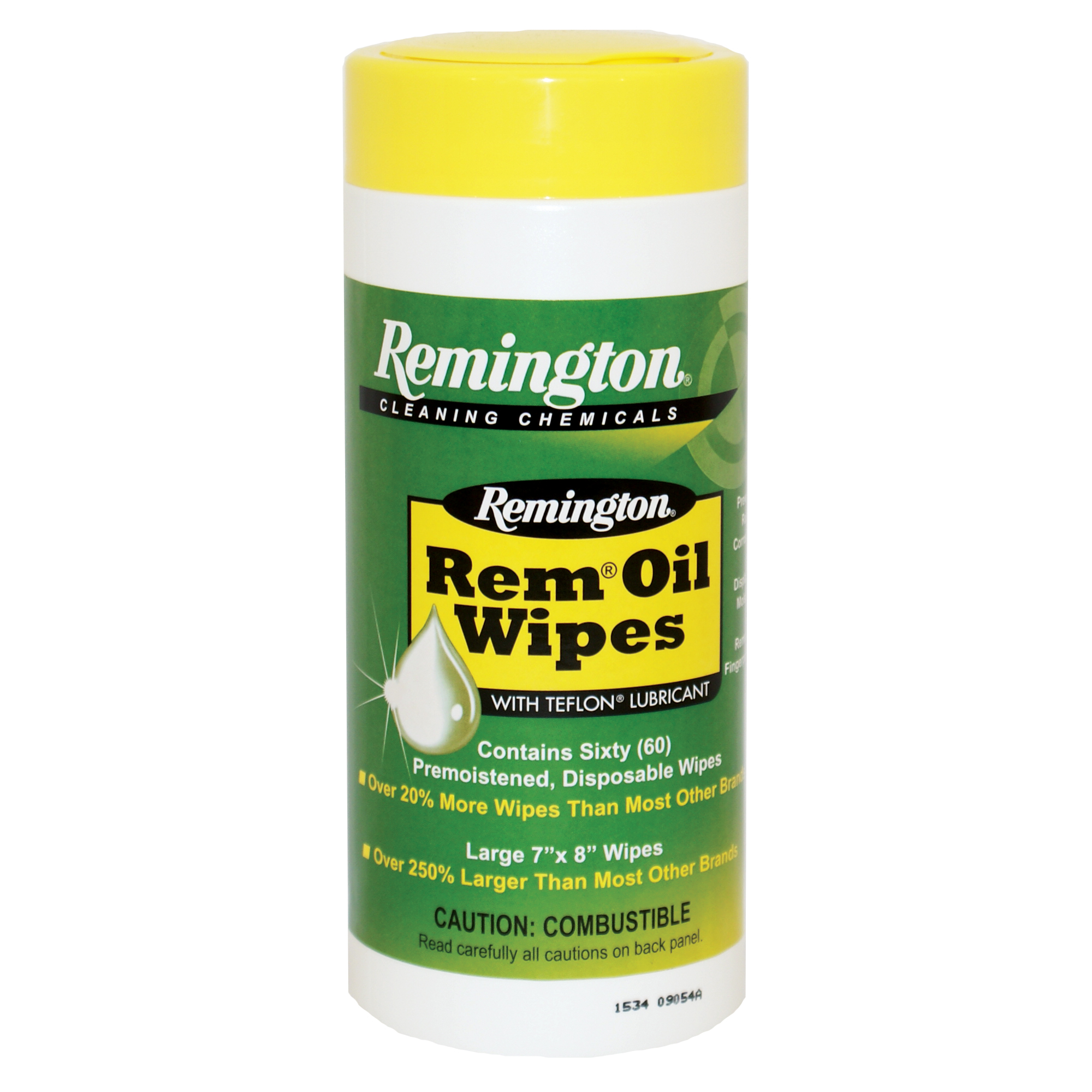 Remington Rem Oil Wipes - 60 Count