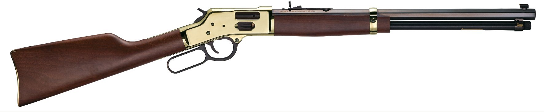HENRY BIG BOY BRASS RIFLE .357 MAG/.38 SPL 10RD 20IN BARREL H006GM