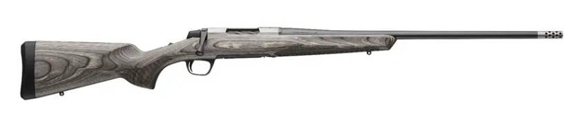 BROWNING X-BOLT2 HUNTER 243 WIN 22IN BARREL 4RD TWO TONE GRAY LAMINATE MUZZLE BREAK 36092211