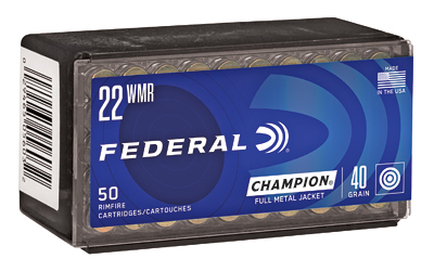 Federal Champion .22 WMR 40gr FMJ 50rd