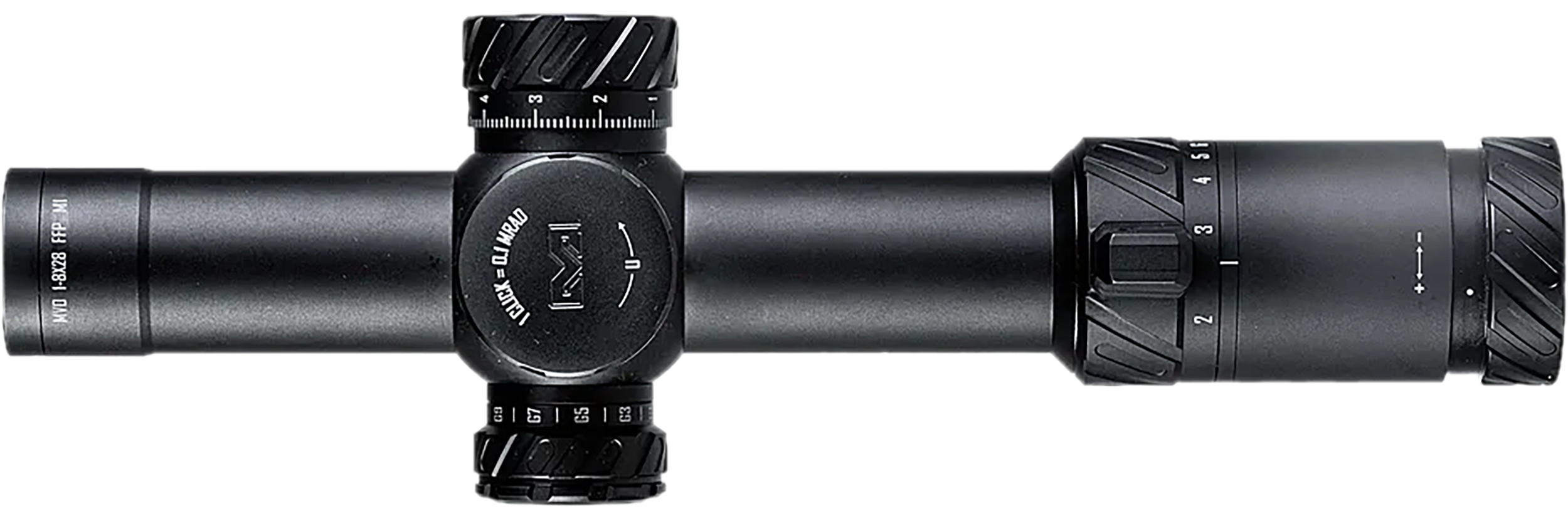 Meprolight MVO 1-8x28mm 34mm FFP Rifle Scope M1 MRAD Illuminated - image 4 of 8