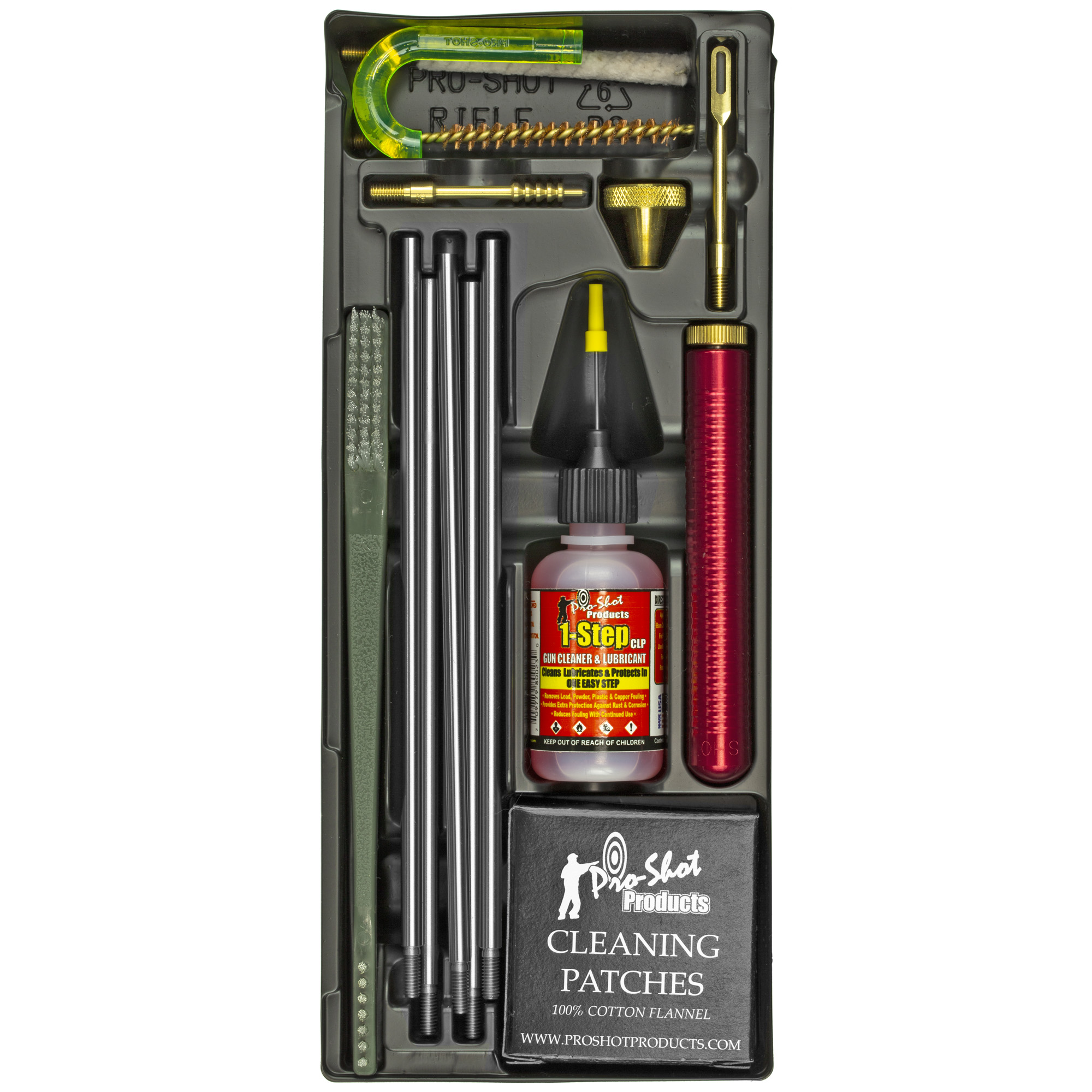 Pro-Shot Products Classic Box Kit .22/.223 Caliber Cleaning Kit
