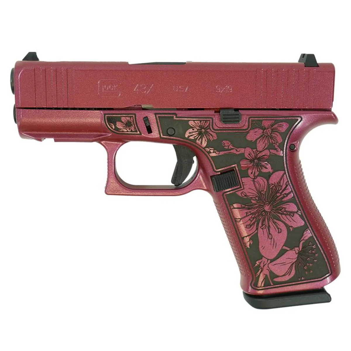 Glock 43X "Cherry Blossom" Medusa Pink 9mm 10rd USA Made