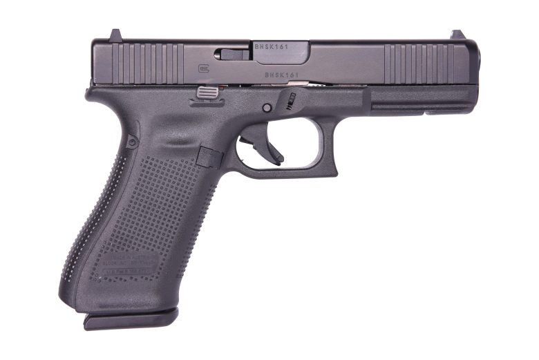 GLOCK 17 Gen5 9mm Semi-Auto Black Pistol- PA175S201