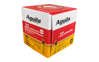 Aguila .22 LR 40gr HV SP 250rd