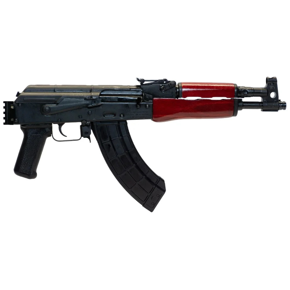 Century Arms Romanian Draco Stamped AK-47 7.62x39 Red Wood Handguard