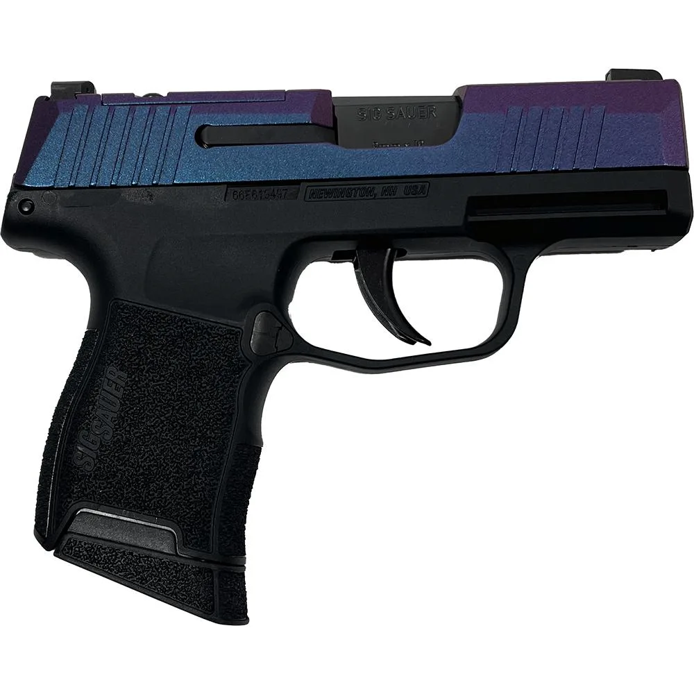 Sig P365 9mm Mongoose Purple 3.1" Optic Ready 10rd (2) Pistol