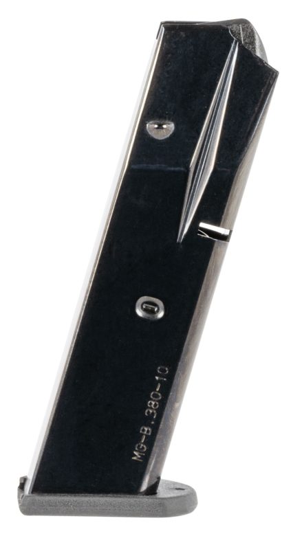 Mec-Gar MGBRBDA10B Standard 10rd 380 ACP Fits Browning BDA Blued Carbon Steel