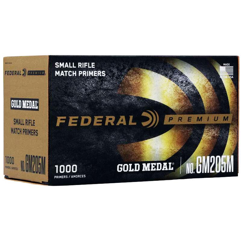 Federal Gold Medal Premium Match Small Rifle Primers - 1000 Count