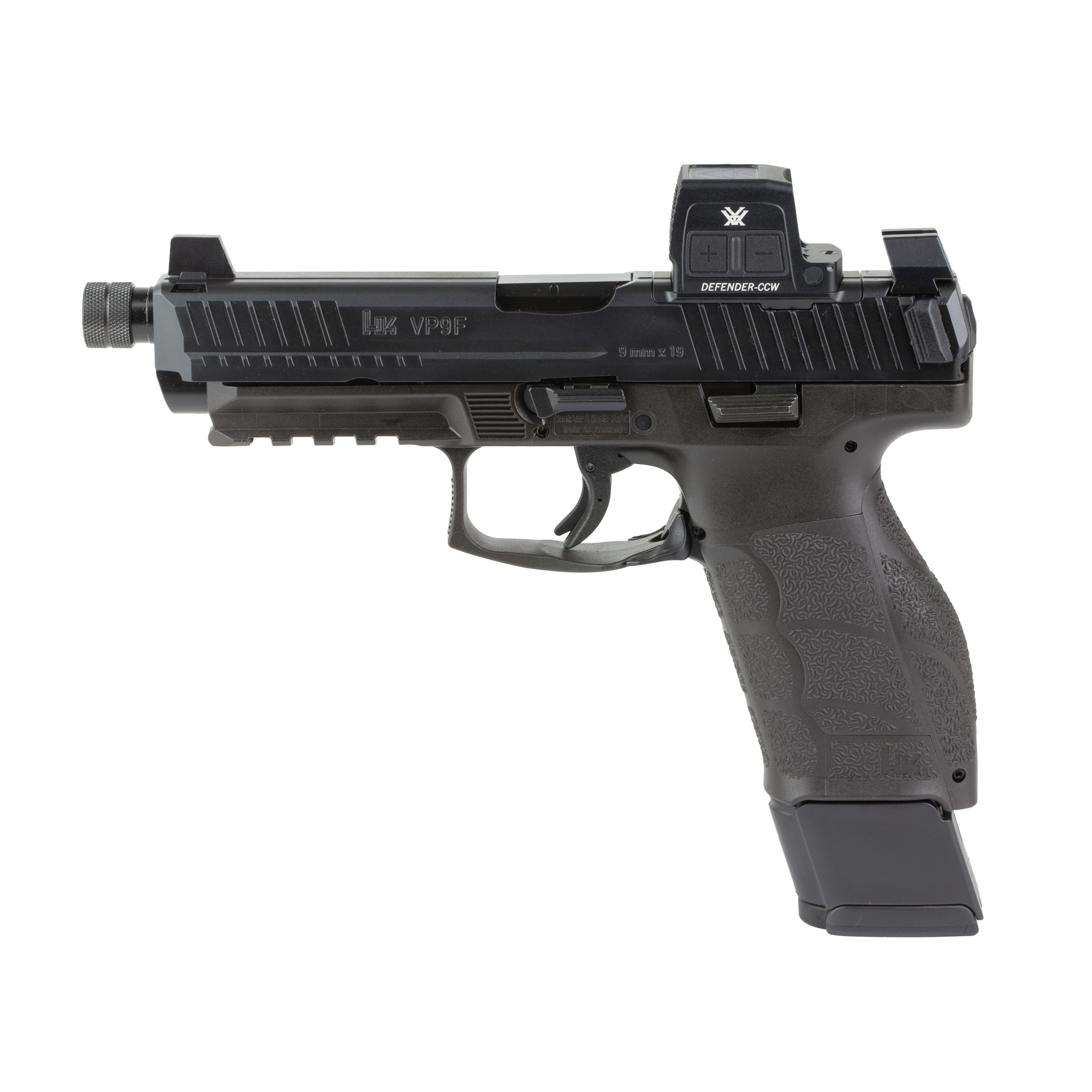 Heckler & Koch VP9A1 F Tactical 9mm with Vortex Defender-CCW