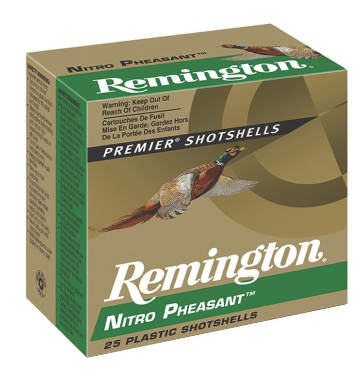 Remington Ammunition 28622 Nitro Pheasant  12Gauge 2.75" 1 1/4oz 5Shot 25 Per Box/10 Case
