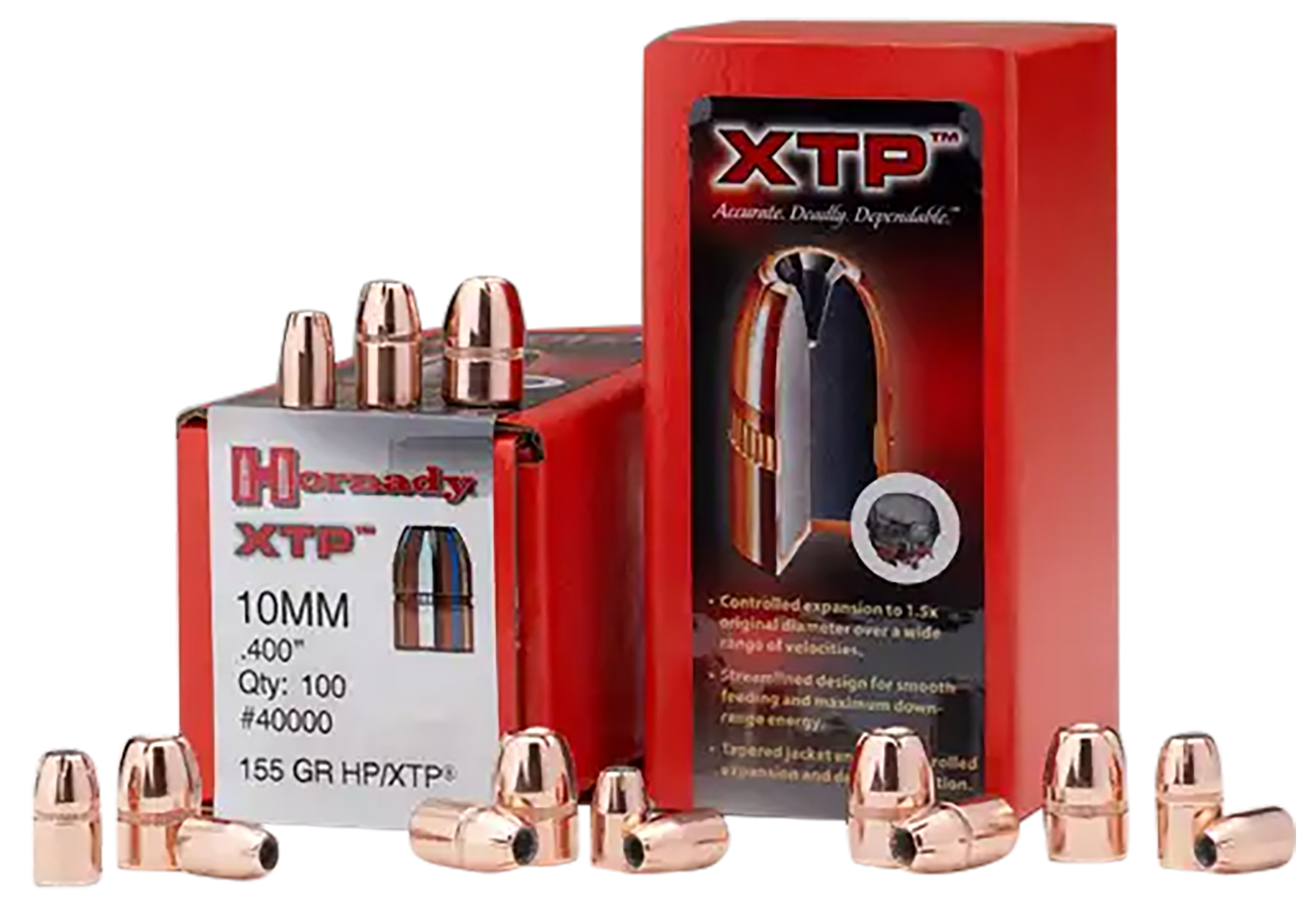Hornady XTP .355 9mm 115 Grain Hollow Point Bullets - 100 Count - image 4 of 6