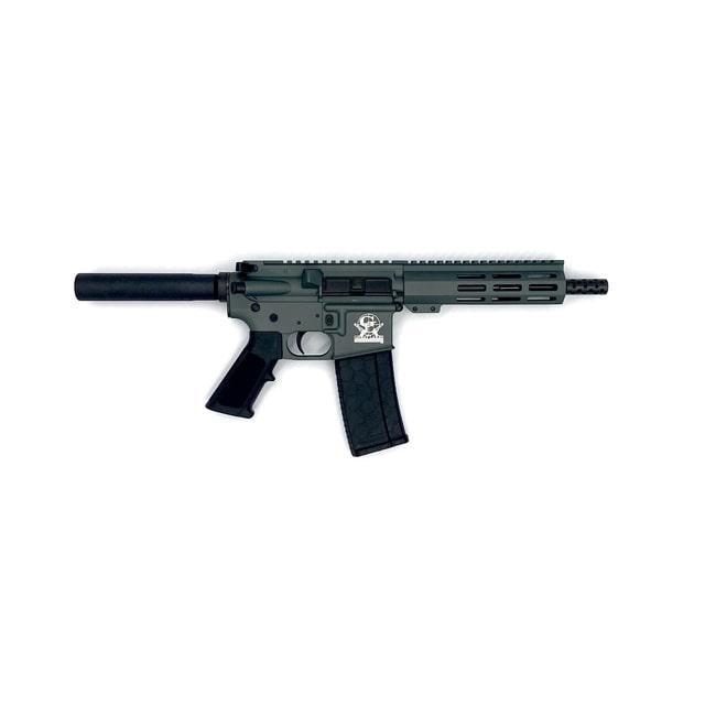 Great Lakes AR-15 .223 Wylde 7.5" Charcoal Green 30rd Pistol