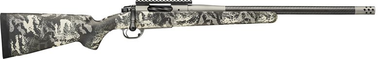 Springfield Armory BAB92465PRCCFY 2020 Boundary 6.5 PRC 3rd 24" Tactical Gray Cerakote Model 2020 Stainless Steel Receiver Rogue Camo Carbon Fiber Stock