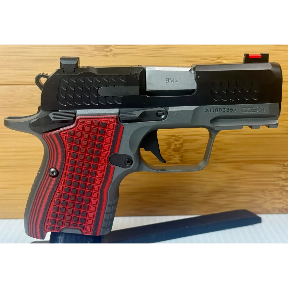 Kimber CDS9 9mm Red/Grey 3.64" Optic Ready Pistol 15+1