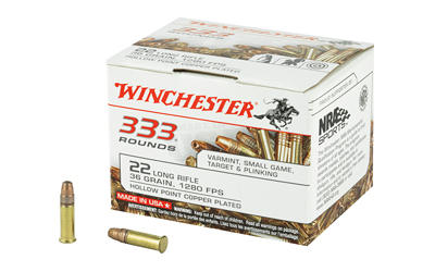 Winchester .22 LR 36gr CPHP TALO 333rd