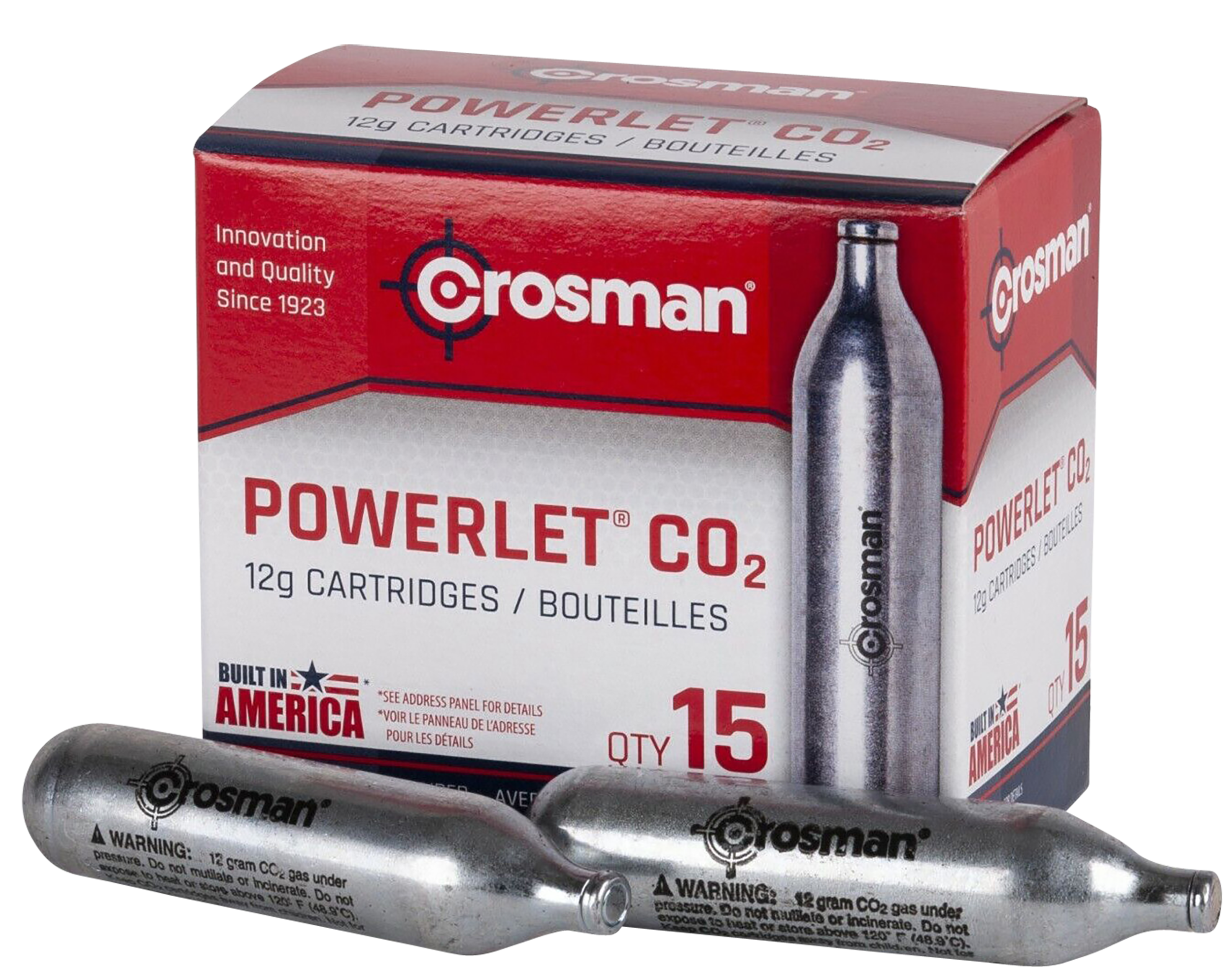 Crosman Powerlet CO2 Cartridges - 15 Pack - image 4 of 5