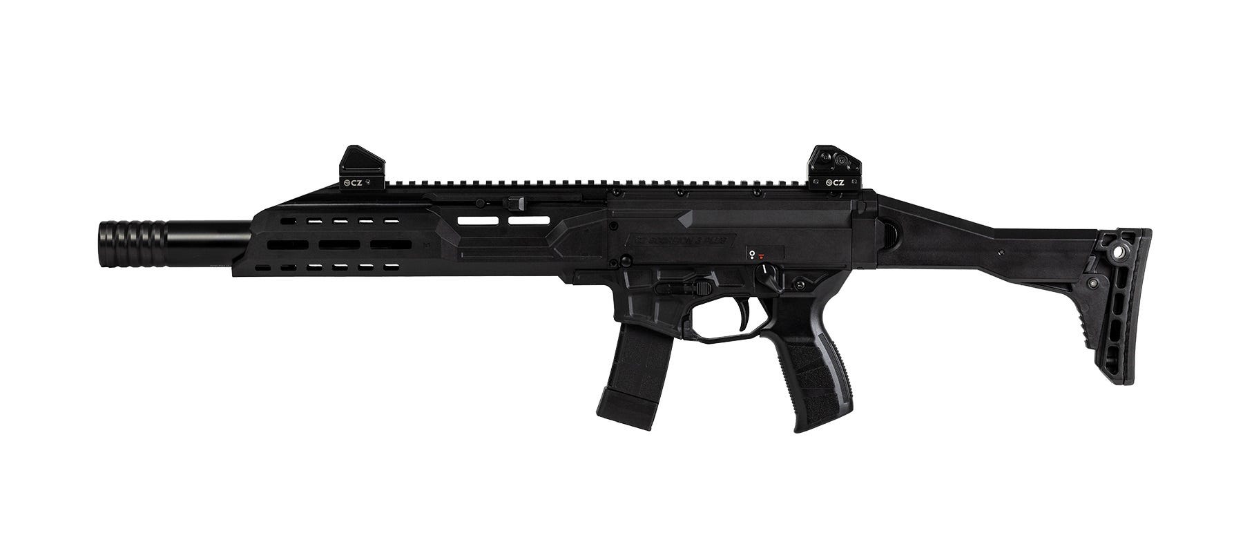 CZ SCORPION 3 PLUS CARBINE 9MM PISTOL BLACK 16.3" FODLING STOCK 5-20RD MAGS