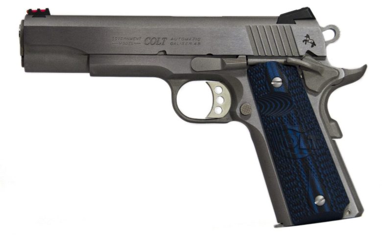 Colt 1911 Competition SS .45 ACP 5" Stainless G10