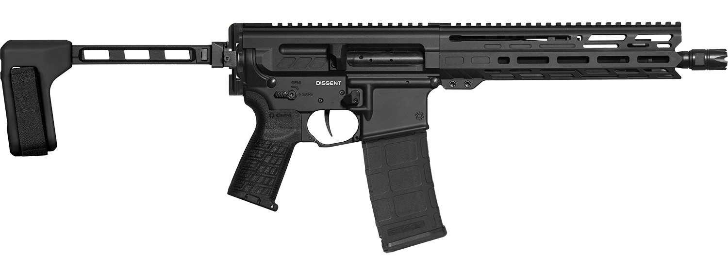 CMMG Dissent MK4 300 Blackout 10.5" 30+1 Black Pistol