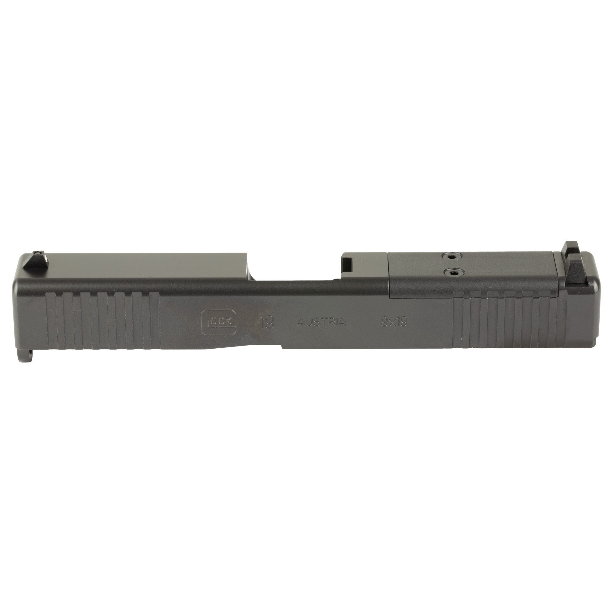 Glock OEM MOS Slide for G19 Gen 3 - Optics Ready with Standard Sights