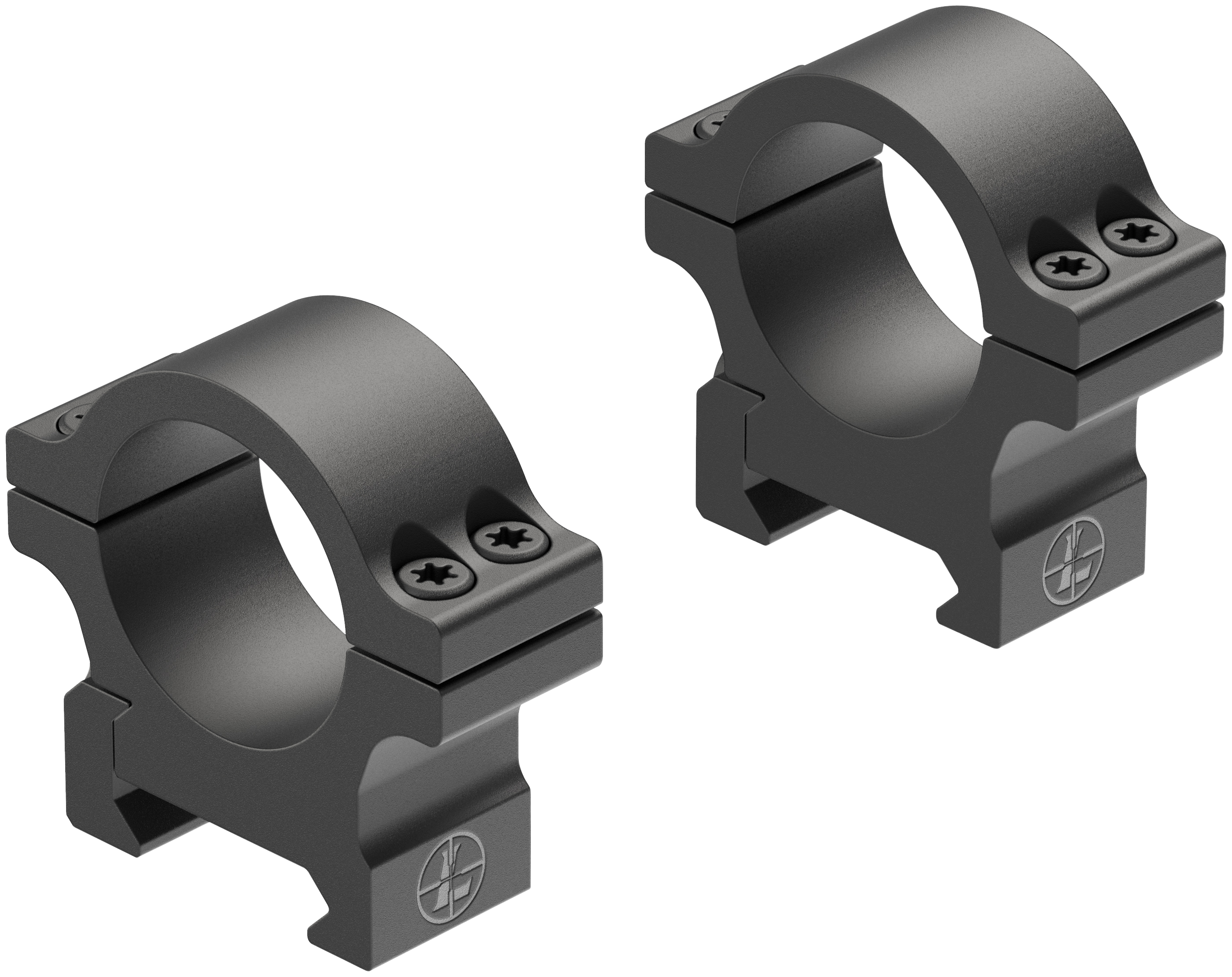 Leupold Open Range Cross-Slot 1" Low Matte Black Scope Rings - image 4 of 8