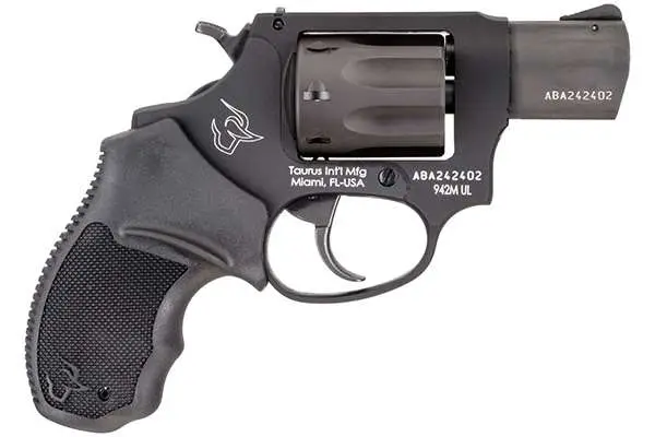 TAURUS 942 22MAG REVOLVER 2" BLACK ULTRALIGHT 8RD