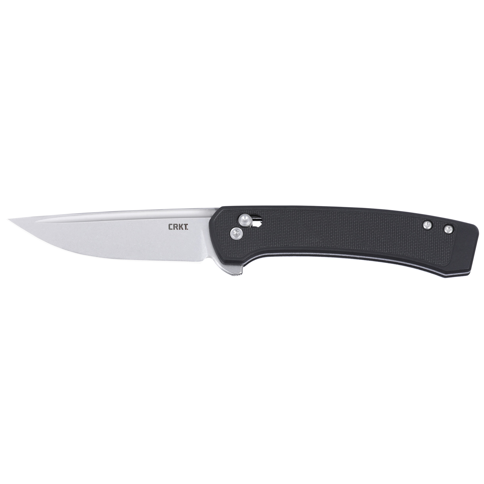 CRKT Q Compact 3.05" Folding Knife, 14C28N Steel, Stonewash
