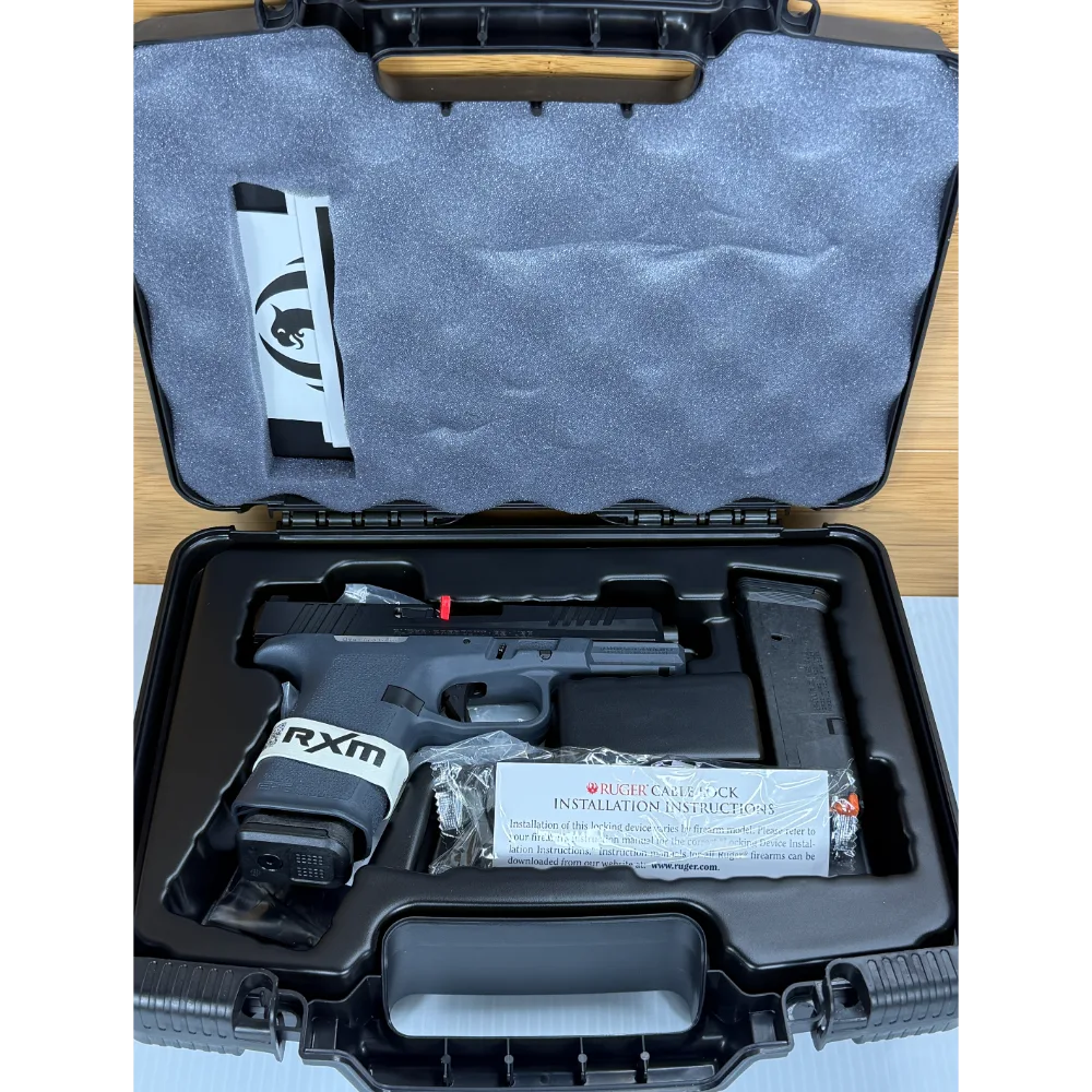 RUGER RXM GREY 9MM 15RD PISTOL